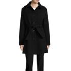 Liz Claiborne Midweight Belted Peacoat