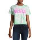 Vacation Cropped Tee - Junior