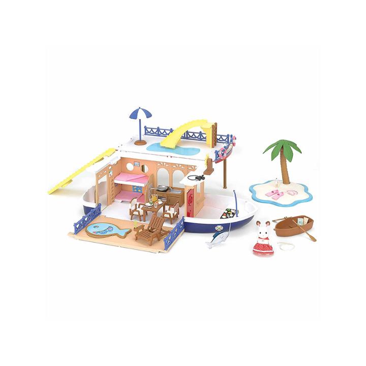 Calico Critters Seaside Cruiser Houseboat