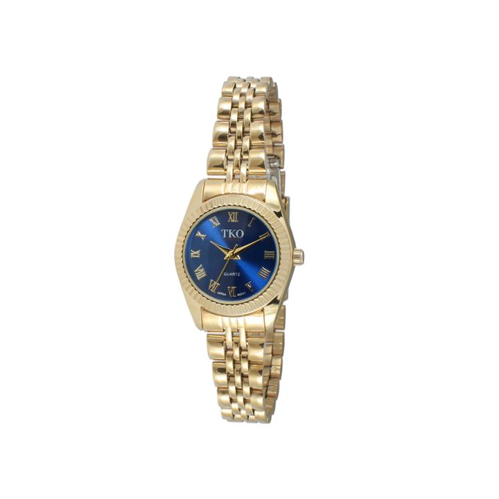Tko Orlogi Womens Blue Dial Petite Bracelet Watch