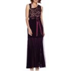 R & M Richards One-shoulder Lace Mermaid Gown - Petite