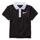 Nike Short Sleeve Solid Jersey Polo Shirt