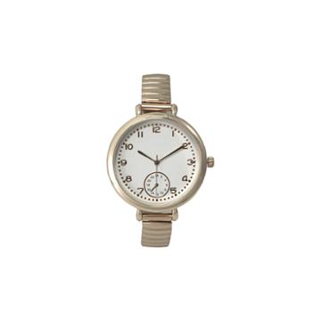 Olivia Pratt Gold Tone Cuff Watch-15541gold
