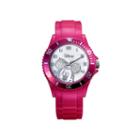 Disney Mickey Mouse Crystal Accent Pink Resin Watch