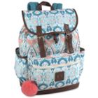 A D Sutton Cotton Drawstring Double Buckle Backpack