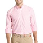 Izod Long Sleeve Premium Essential Stripe Button-front Shirt
