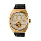 Heritor Oxford Mens Black Strap Watch-herhr5503