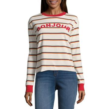 Bonjour Stripe Tee - Junior