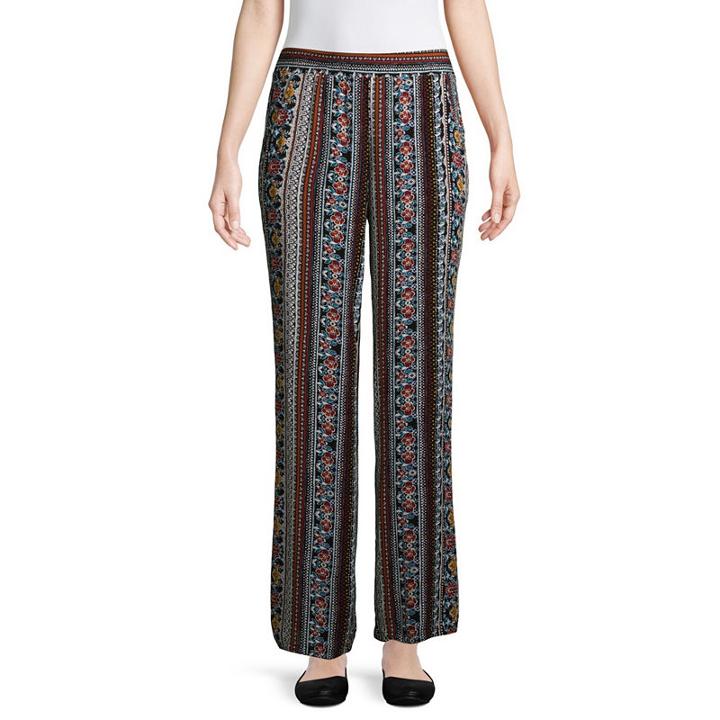 By & By Crepon Lounge Pants-juniors
