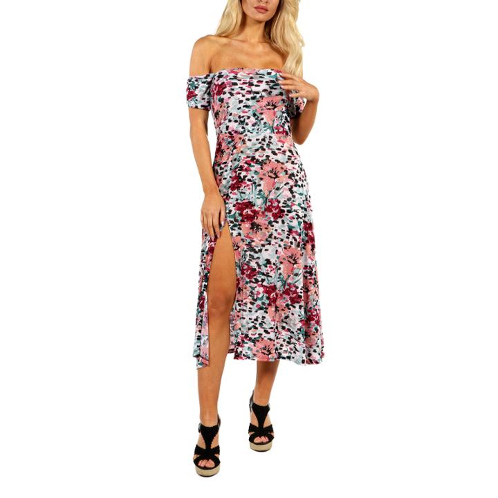 24/7 Comfort Apparel Angel Orchid Sheath Dress