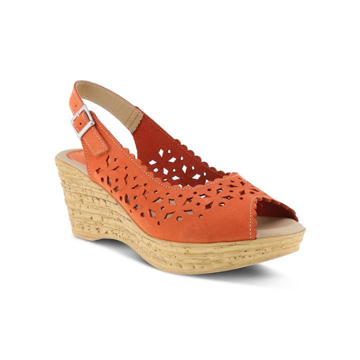 Spring Step Chaya Slingback Wedge Sandals
