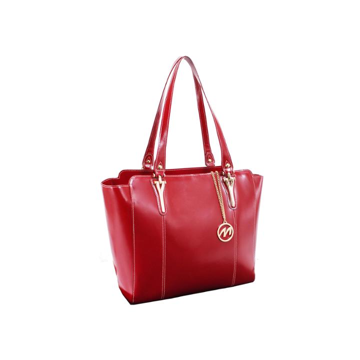 Mckleinusa Alicia Leather Tote With Tablet Pocket