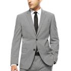 Jf J.ferrar Checked Slim Fit Stretch Suit Jacket