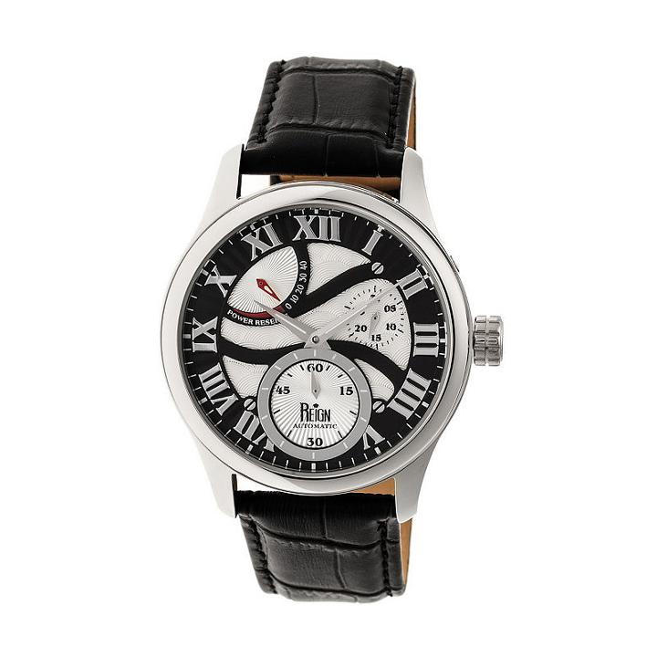 Reign Unisex Black Strap Watch-reirn1602