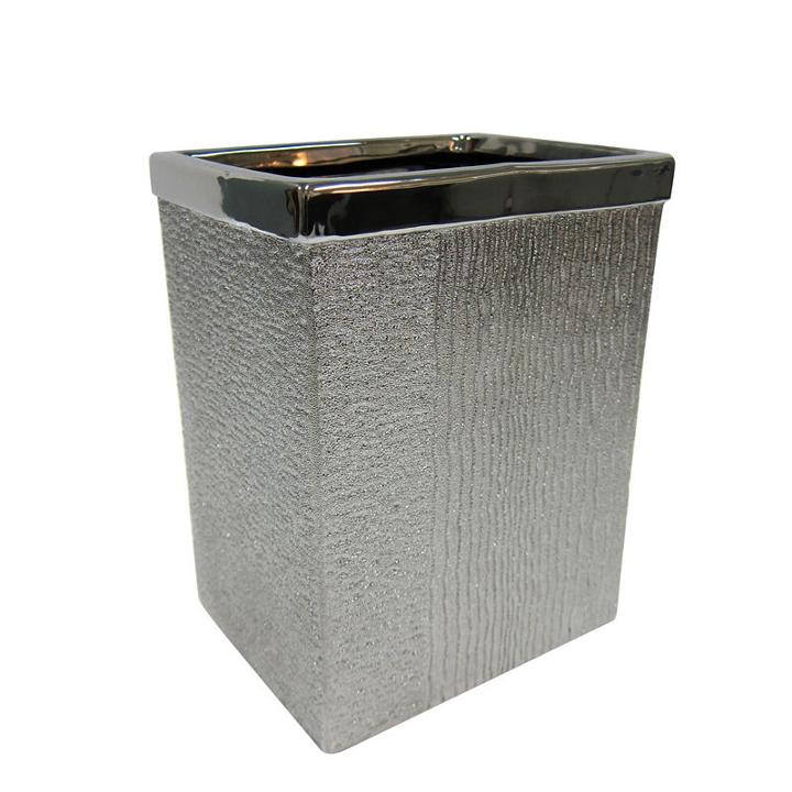 Croscill Classics Roebling Stripe Waste Basket