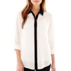 A.n.a 3/4-sleeve Flap-pocket Shirt