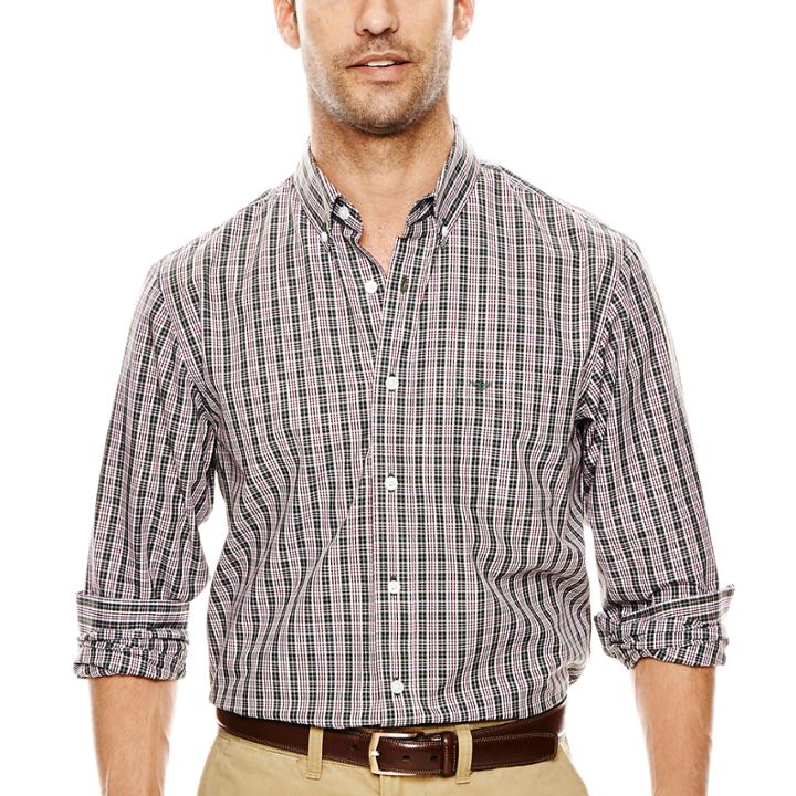 Dockers Long-sleeve Small Plaid Shirt