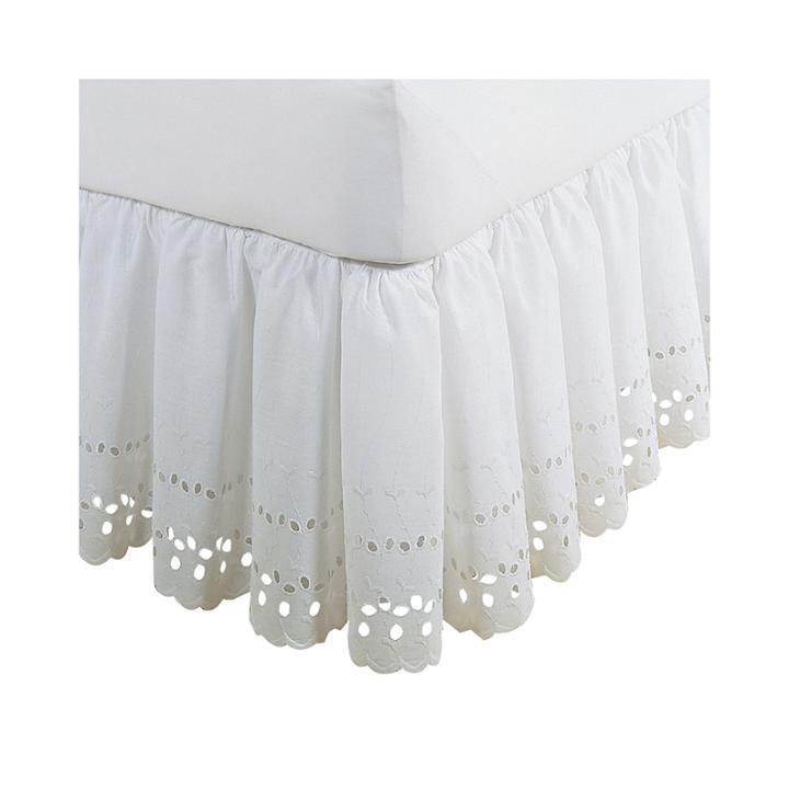 Fresh Ideas 14 Eyelet Bedskirt