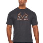 Realtree Logo Short Sleeve Crew Neck T-shirt