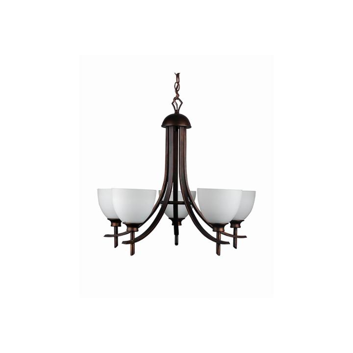 Kelsey 5-light Bronze Chandelier
