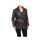 Excelled Leather Blazer-plus