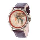 Marvel Mens Brown Strap Watch-wma000196