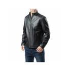 Pebbled Leather Motorcycle Jacket