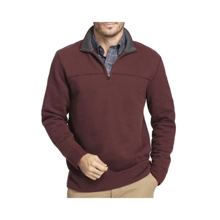 Arrow Sueded Fleece Quarter-zip Pullover