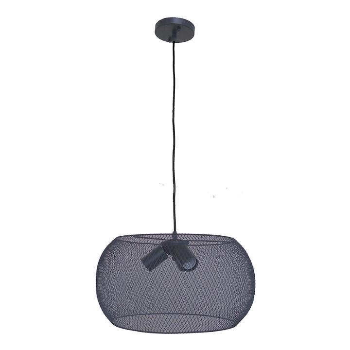 Peter 3-light Gray Chandelier