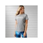Reebok Long Sleeve Crew Neck T-shirt-womens
