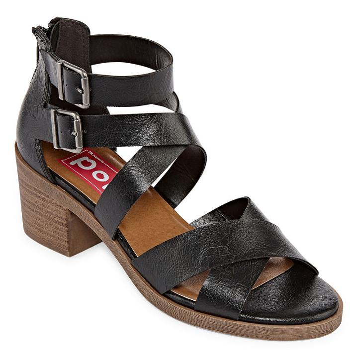 Pop Nicole Womens Wedge Sandals