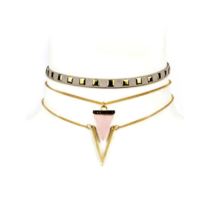 Decree Freeform Womens Choker Necklace