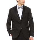 Jf J. Ferrar Houndstooth Tuxedo Jacket - Slim Fit