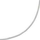Made In Italy 18 Venetian Box Chain Sterling Silver