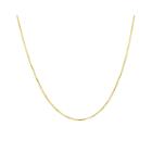 Infinite Gold&trade; 14k Yellow Gold 20 Box Chain Necklace
