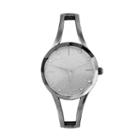 Mixit Womens Black Bangle Watch-pts5089gm