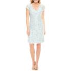 Scarlett Short Sleeve Embellished Sheath Dress