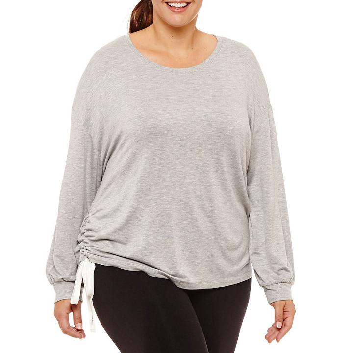 Xersion Rouche Side Sweatshirt-plus