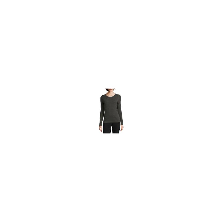 Liz Claiborne Long Sleeve Crew Neck Sweater-talls