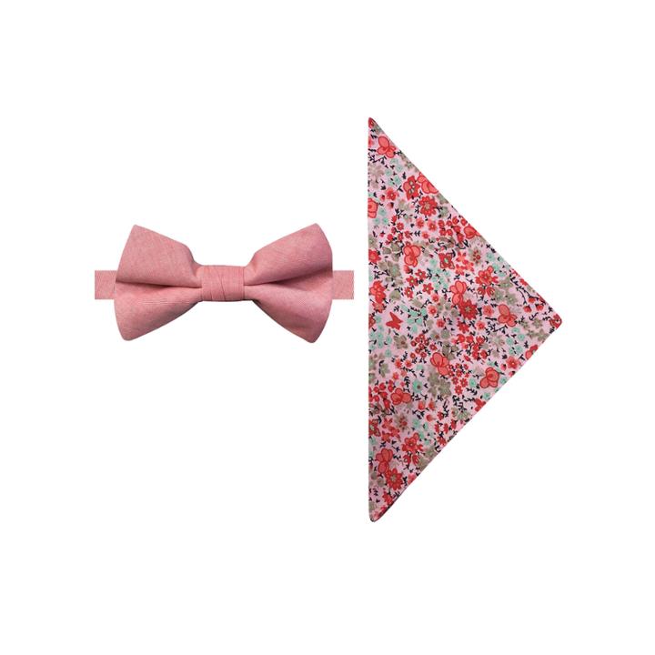 Stafford Solid Bow Tie Set