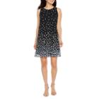 Studio 1 Sleeveless Dots A-line Dress