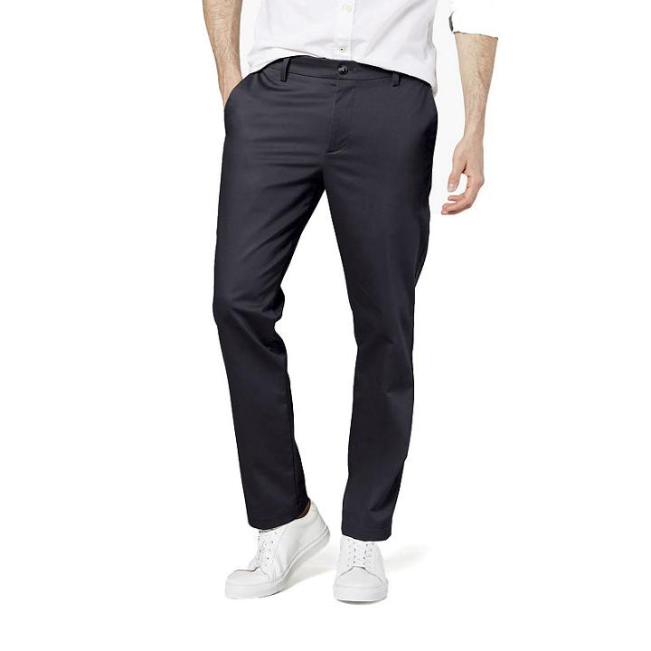 Dockers Slim Fit Signature Khaki Lux Cotton Stretch Pants Slim