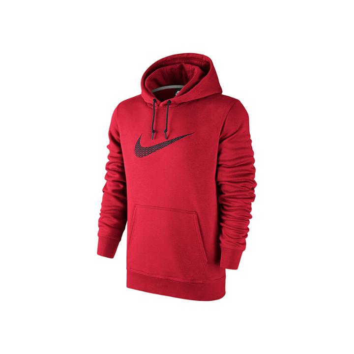 Nike Club Swoosh Fleece Pullover Hoodie