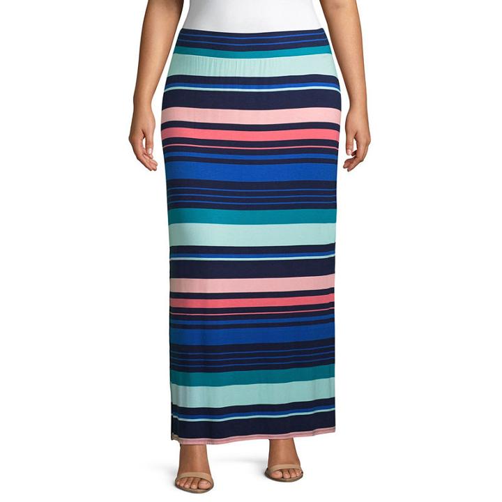 A.n.a Knit Maxi Skirt - Plus