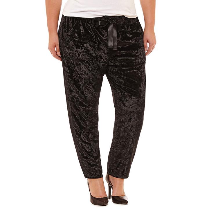 Project Runway Knit Jogger Pants - Plus