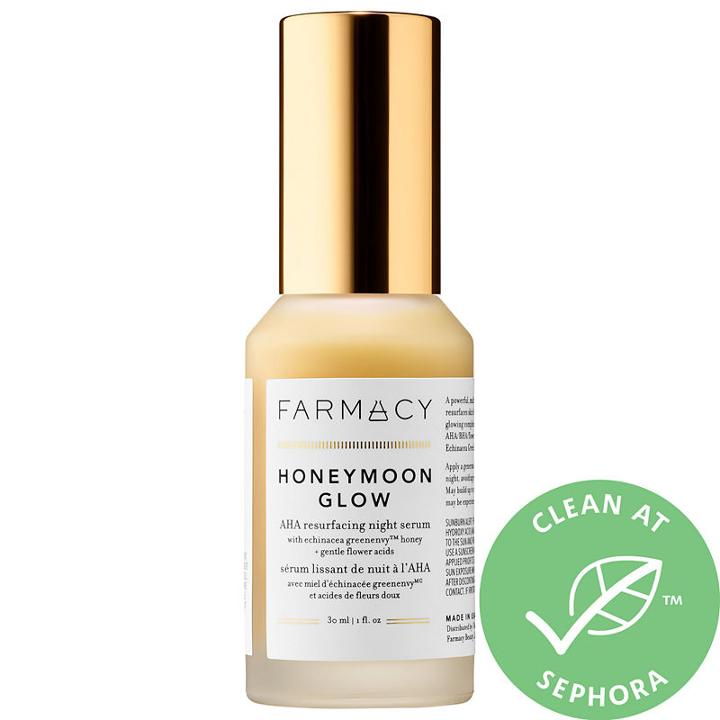 Farmacy Honeymoon Glow Aha Resurfacing Night Serum With Echinacea Greenenvy&trade;