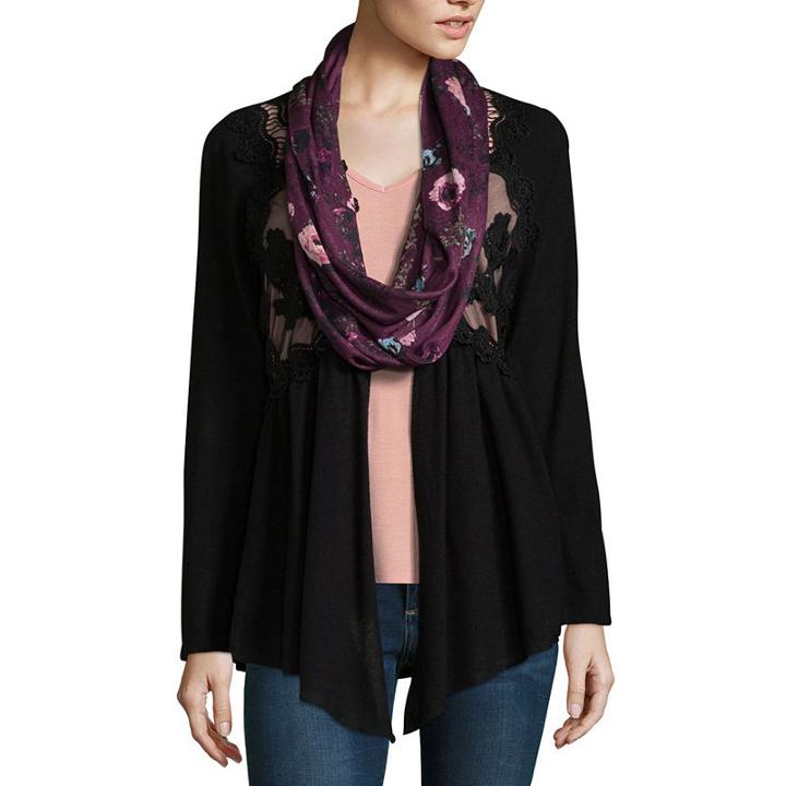 Self Esteem Long Sleeve Cardigan-juniors
