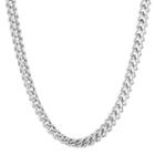 Mens Stainless Steel 30 6mm Foxtail Chain
