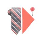 J.ferrar Stripe Tie Set