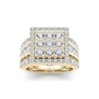 3 Ct. T.w. Diamond 10k Yellow Gold Engagement Ring